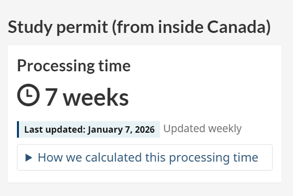 加拿大签证丨2025.1.7 更新！加拿大各类签证审理时间汇总