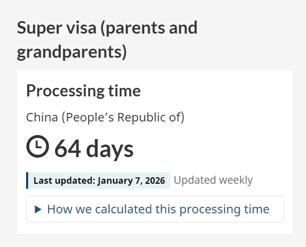 加拿大签证丨2025.1.7 更新！加拿大各类签证审理时间汇总